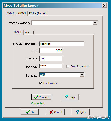  MySQL转SQLite