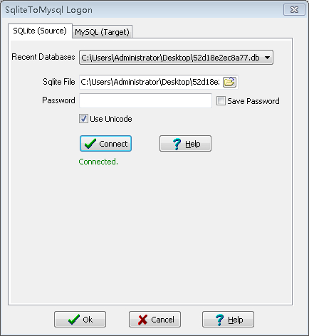 SQLite转MySQL